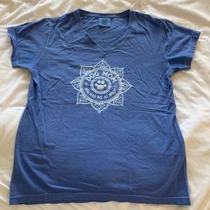 Dog Mom comfort colors t shirt